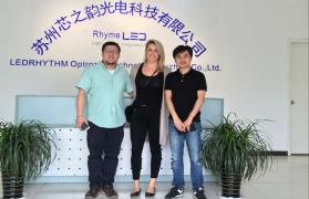 Winstar from USA Visit LEDRHYTHM and Reached Cooperation with Us