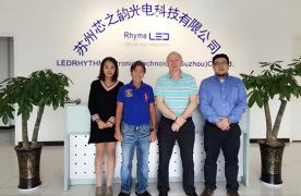 Future Energy Solutions from USA visited RhymeLED on 30th September 2016
